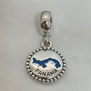 Pandora PANAMA Exclusive Charm Pendant, S925 Silver Jewelry